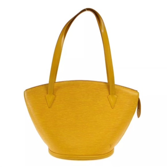 Louis Vuitton Handbags - Louis Vuitton Shoulder Bag Epi Shopping Jaune
